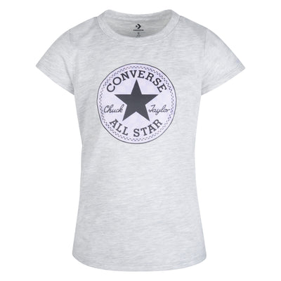 Converse grey short sleeve chuck patch gfx tee T Shirt Converse   