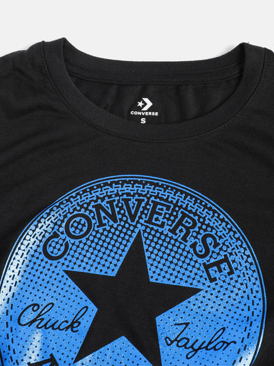 Converse Chuck Patch Tie Front Long Sleeve T-Shirt T Shirt Converse   