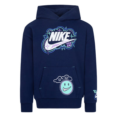 Nike Blue Art Of Play Pullover Hoodie