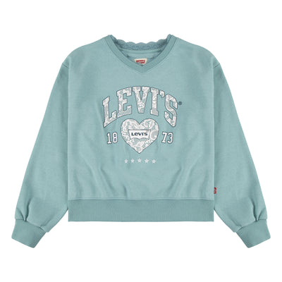 Levi'S Blue® Lace Trim V-Neck