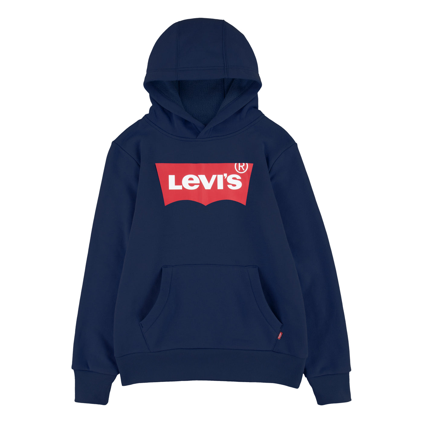 Levi'S Blue Batwing Screenprint Hooded Pullover