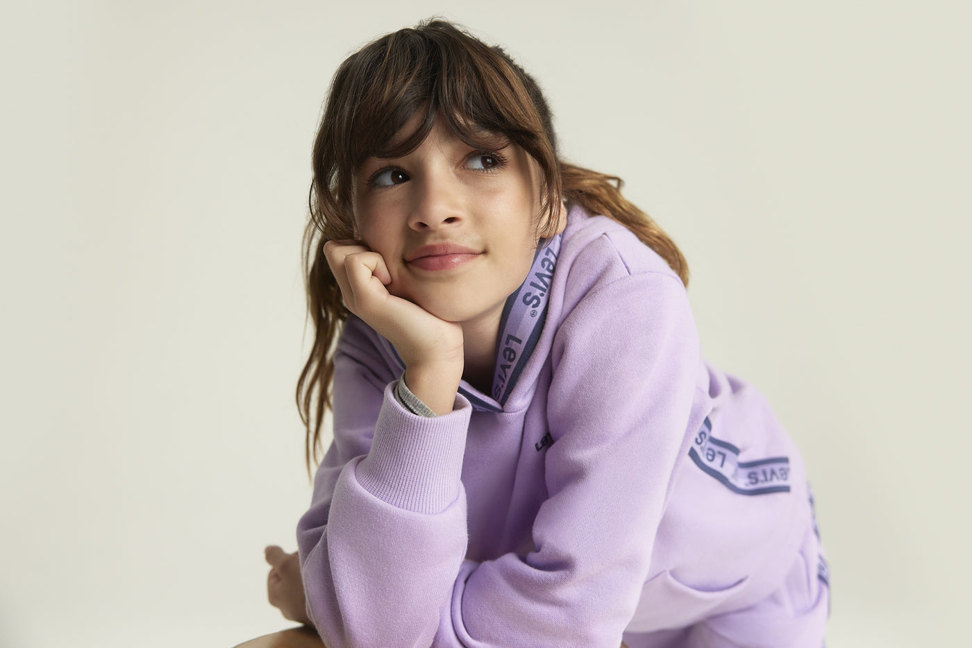 Levi'S Purple® Taping Pullover Hoodie