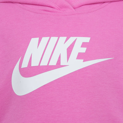 Nike Pink Sportswear Club French Terry Hoodie