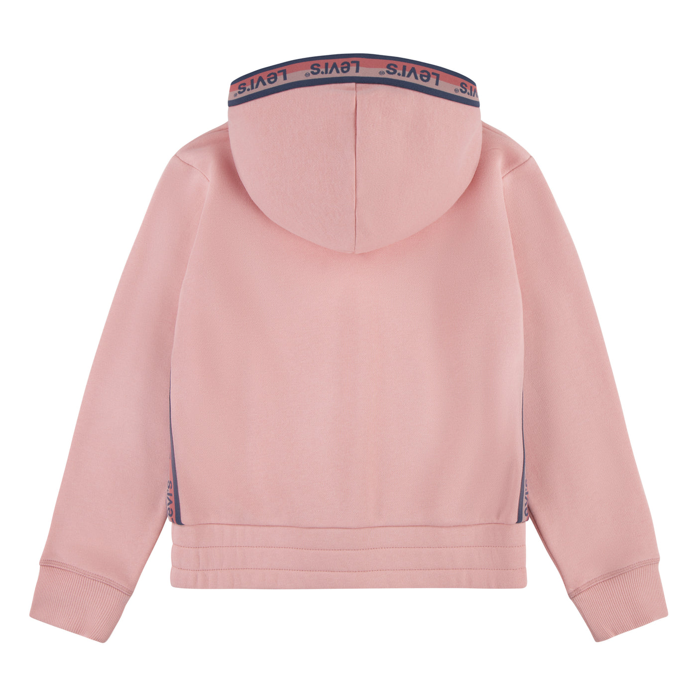 Levi'S Pink Taping Pullover Hoodie