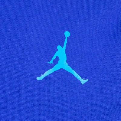 Jordan Blue Nothing But Nylon French Terry Pullover Hoodie