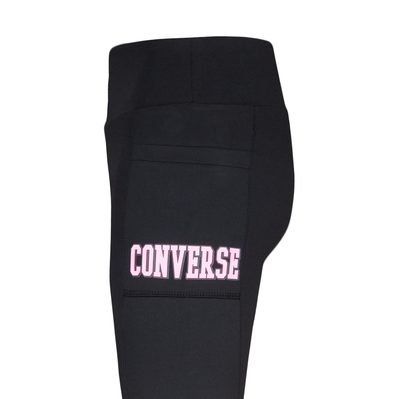 Converse Black High Rise Flared Leggings