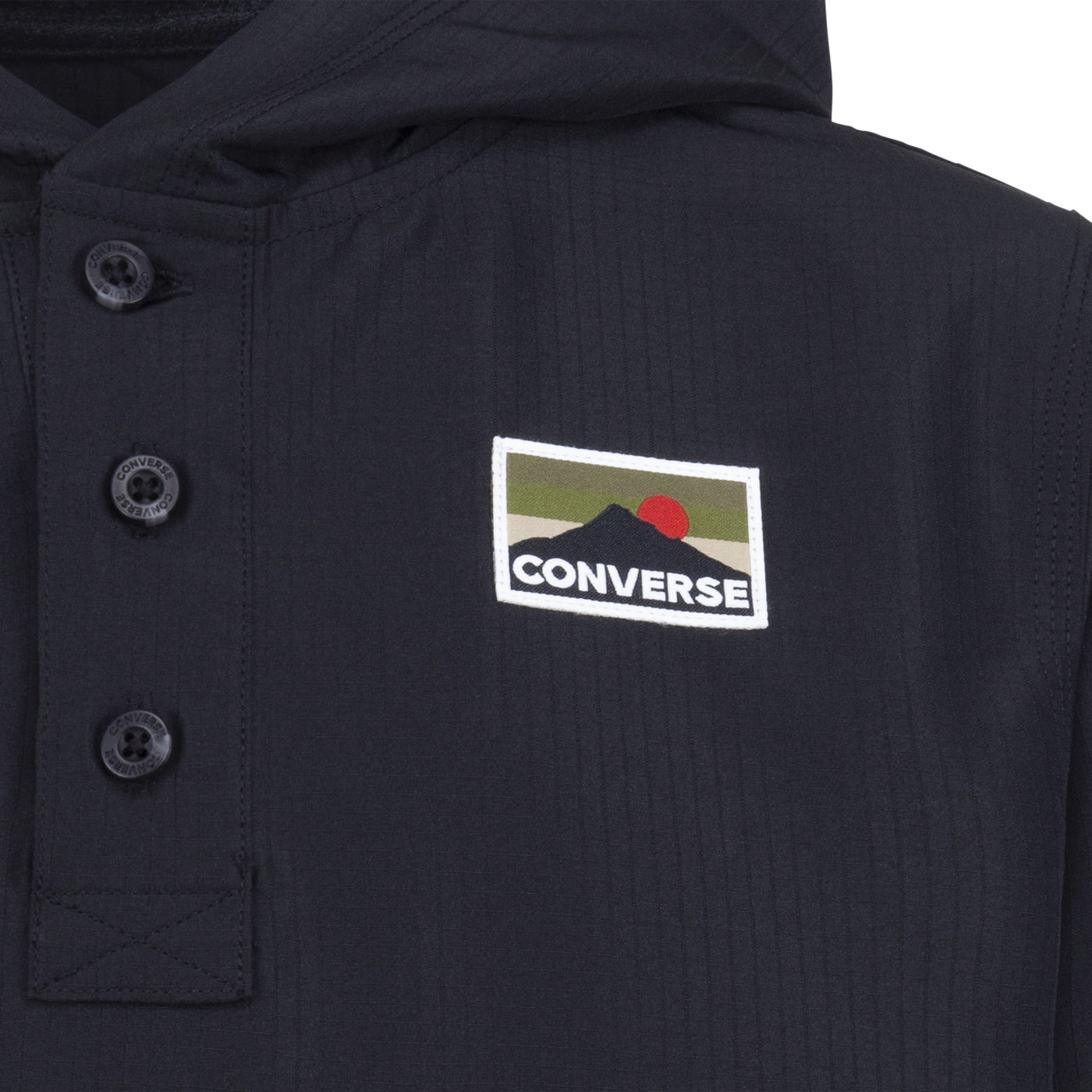 Converse Black Geared Up Layering Pullover