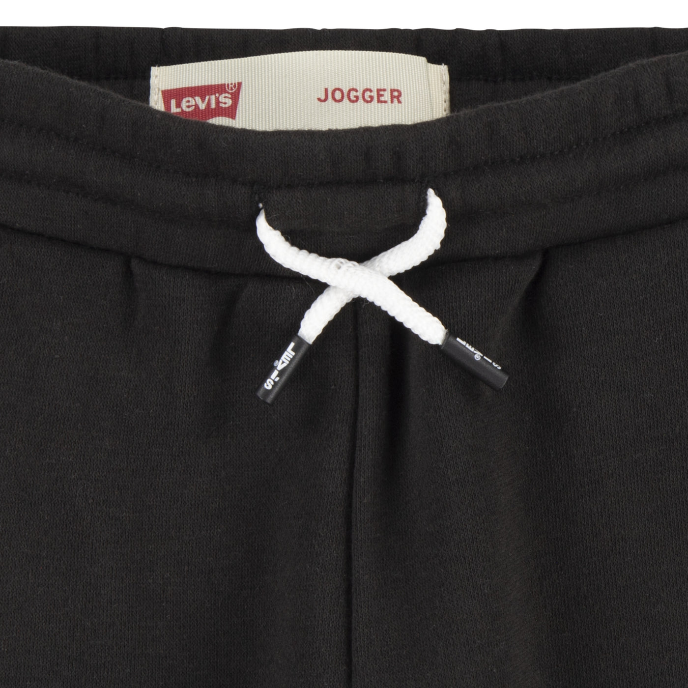 Levi'S Black Logo Brand Print Jogger Pants