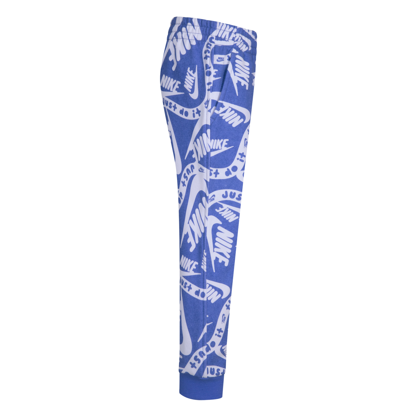 Nike Blue All-Over Print Joggers