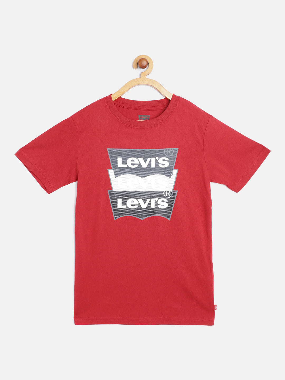 Levi's® Red Batwing Logo T-Shirt T Shirt Levi's   
