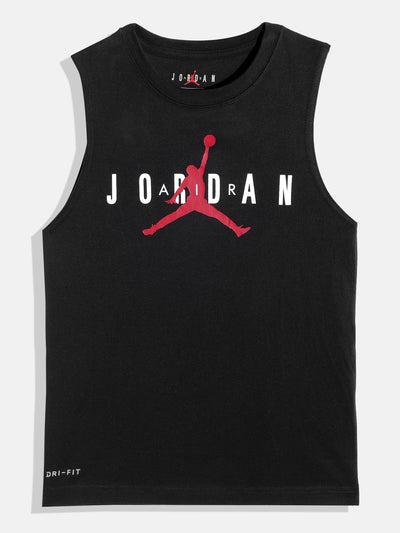 Jordan Black High Brand Muscle Dri-FIT Tee Tank Top Jordan   