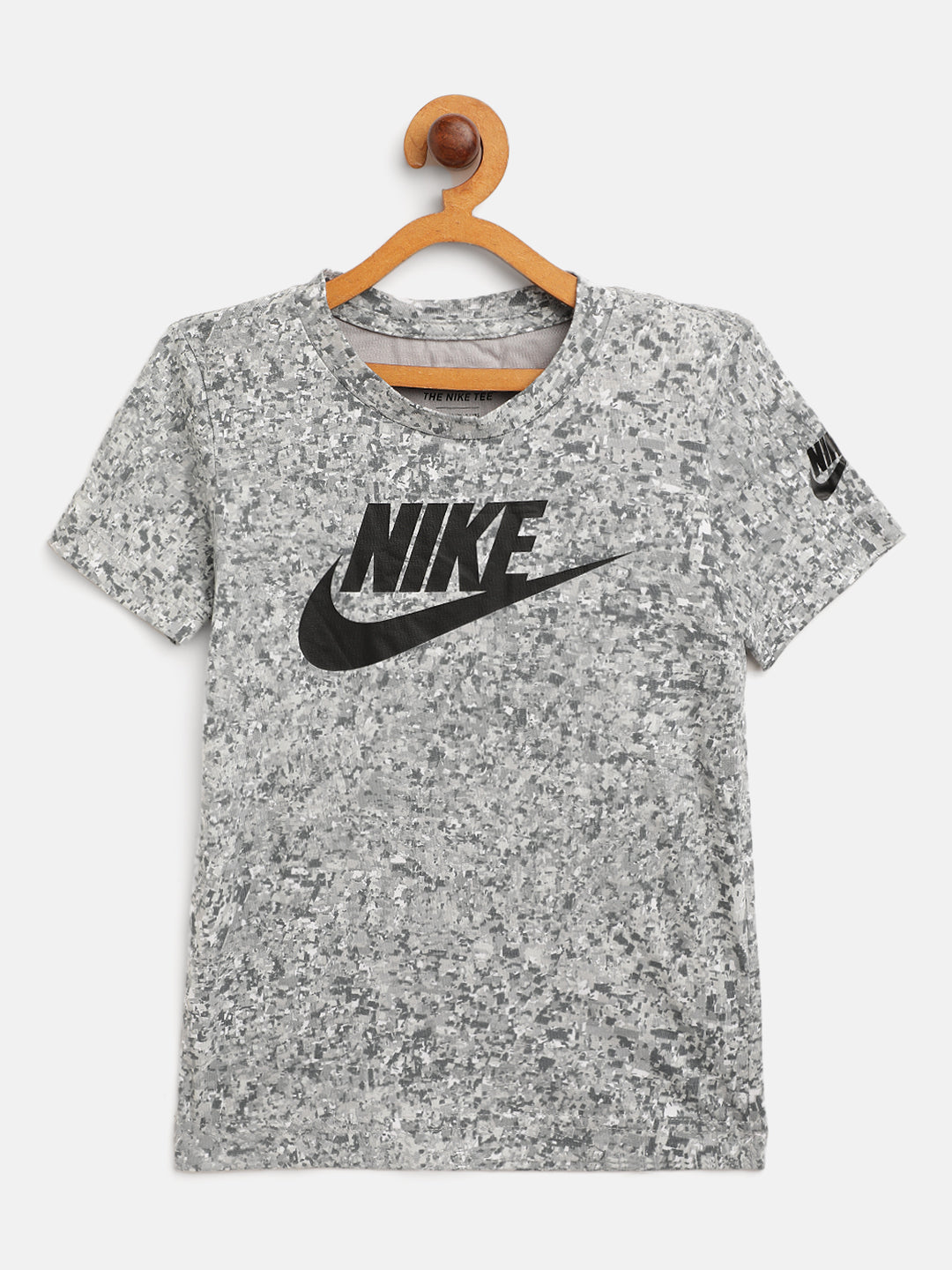 Nike Script Swoosh Toss Print T-Shirt T Shirt Nike   