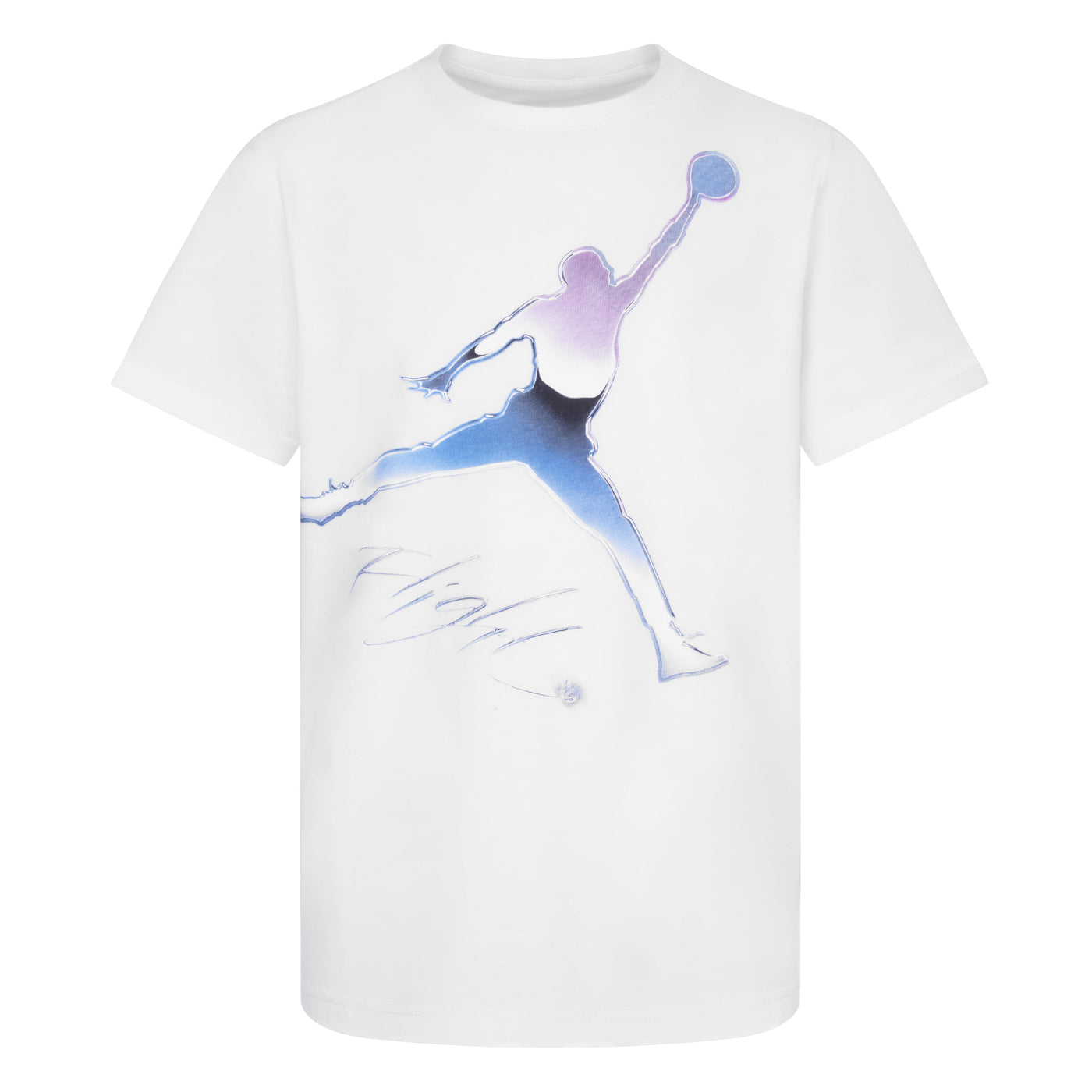 Jordan white jumpman flight chrome short sleeve tee T Shirt Jordan   