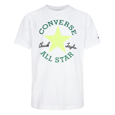 Converse white dissected chuck patch short sleeve tee T Shirt Converse   