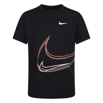 Nike black swoosh distortion tee T Shirt Nike   