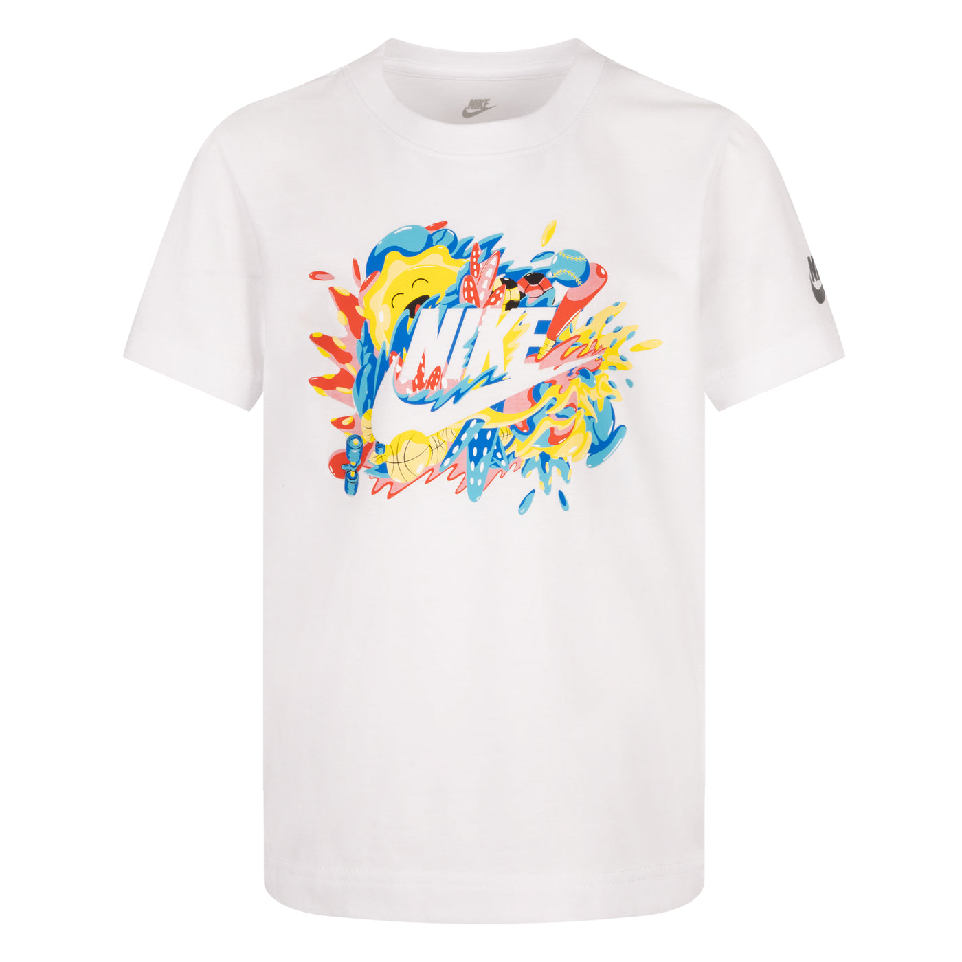 Nike white futura sport splash tee T Shirt Nike   