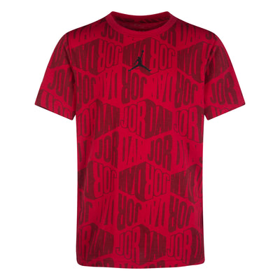 Jordan red diamond aop short sleeve tee T Shirt Jordan   