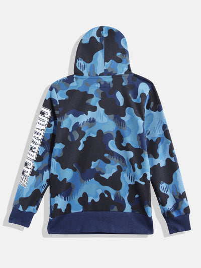 converse navy blue camo fleece pullover hoodie Sweatshirt Converse   