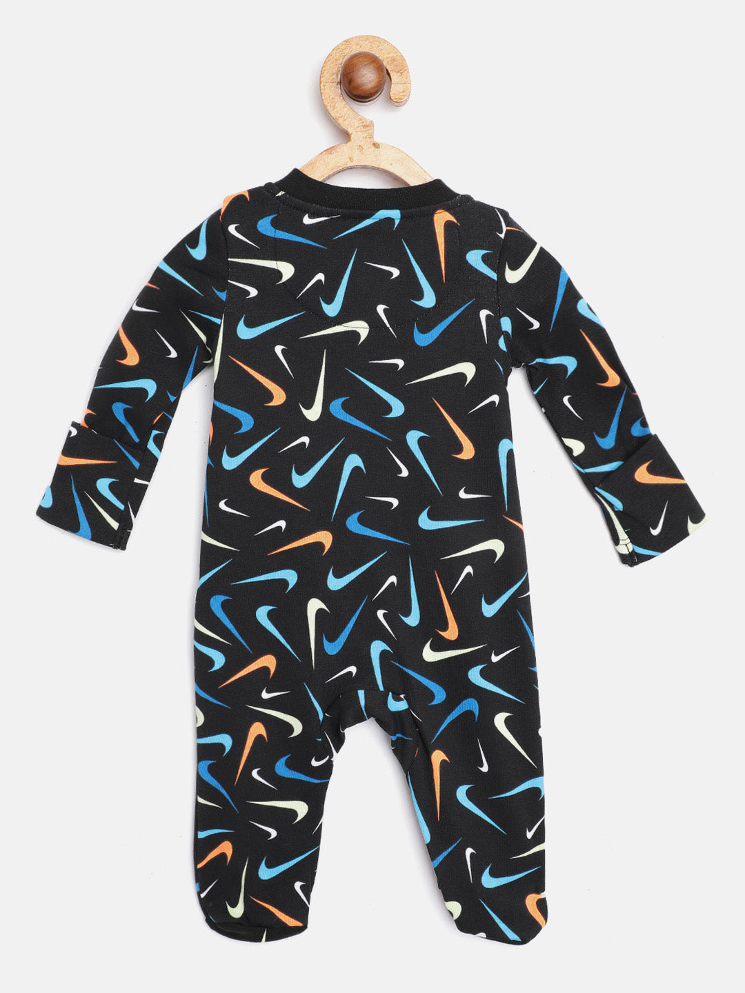 Nike Swooshfetti Parade Footed Coveralls Bodysuit Nike   