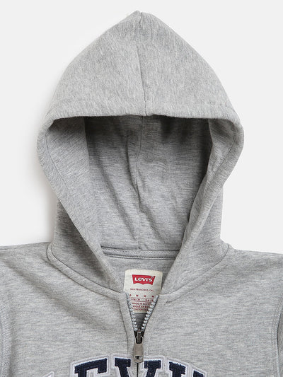 Levi's® Fleece Logo Patch Full-Zip Hoodie Sweatshirt Levi's   