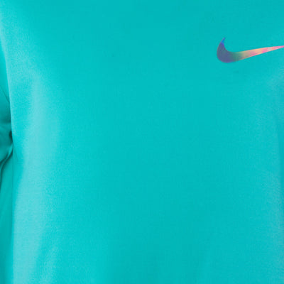 Nike Dri-FIT Long Sleeve Peplum T-Shirt T Shirt Nike   