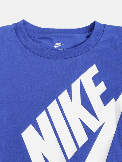 Nike Oversized Futura Long Sleeve T-Shirt T Shirt Nike   