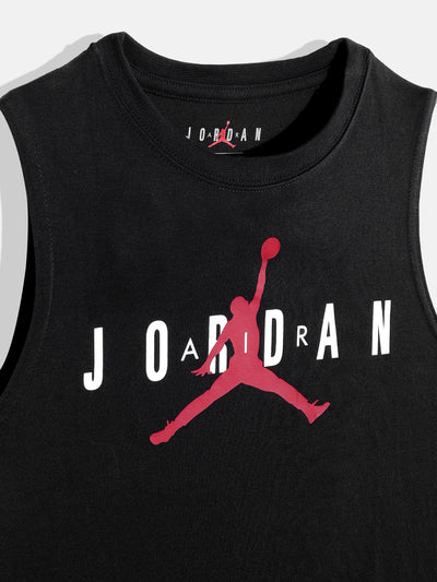 Jordan Black High Brand Muscle Dri-FIT Tee Tank Top Jordan   