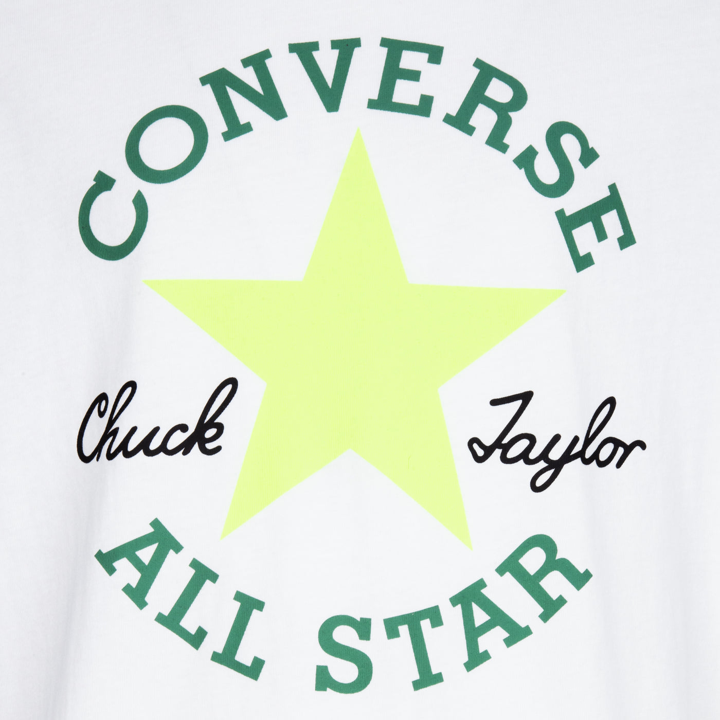 Converse white dissected chuck patch short sleeve tee T Shirt Converse   