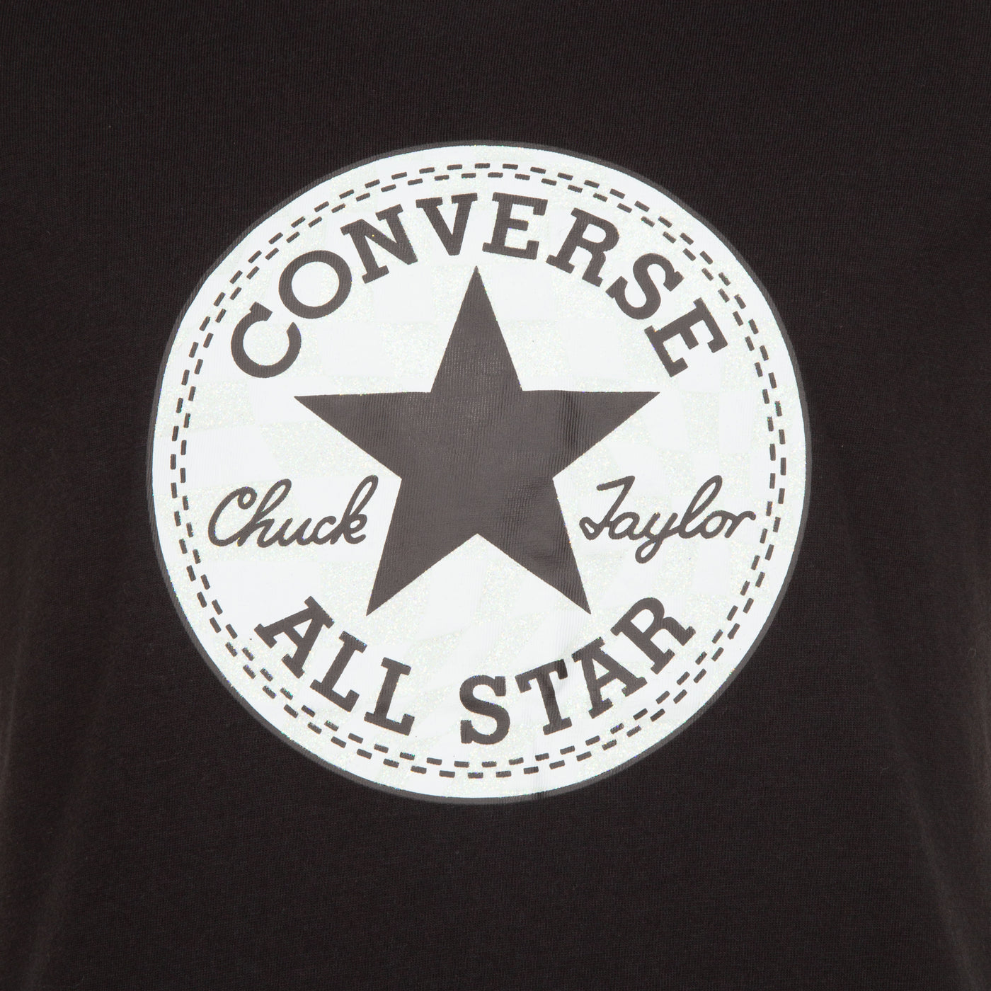 Converse black short sleeve chuck patch gfx tee T Shirt Converse   
