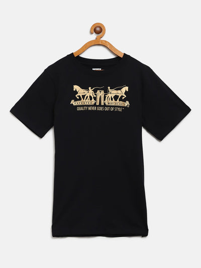 Levi's® Jersey Two-Horse Pull Logo T-Shirt T Shirt Levi's   