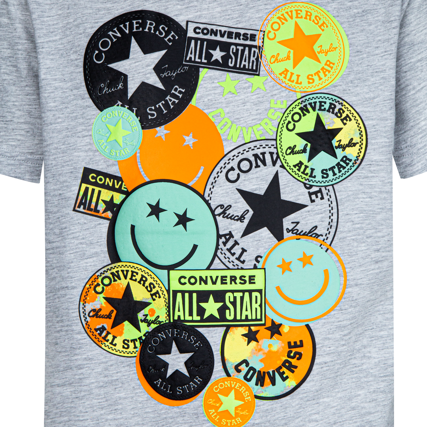 Converse Multi Badges Logo Tee T Shirt Converse   