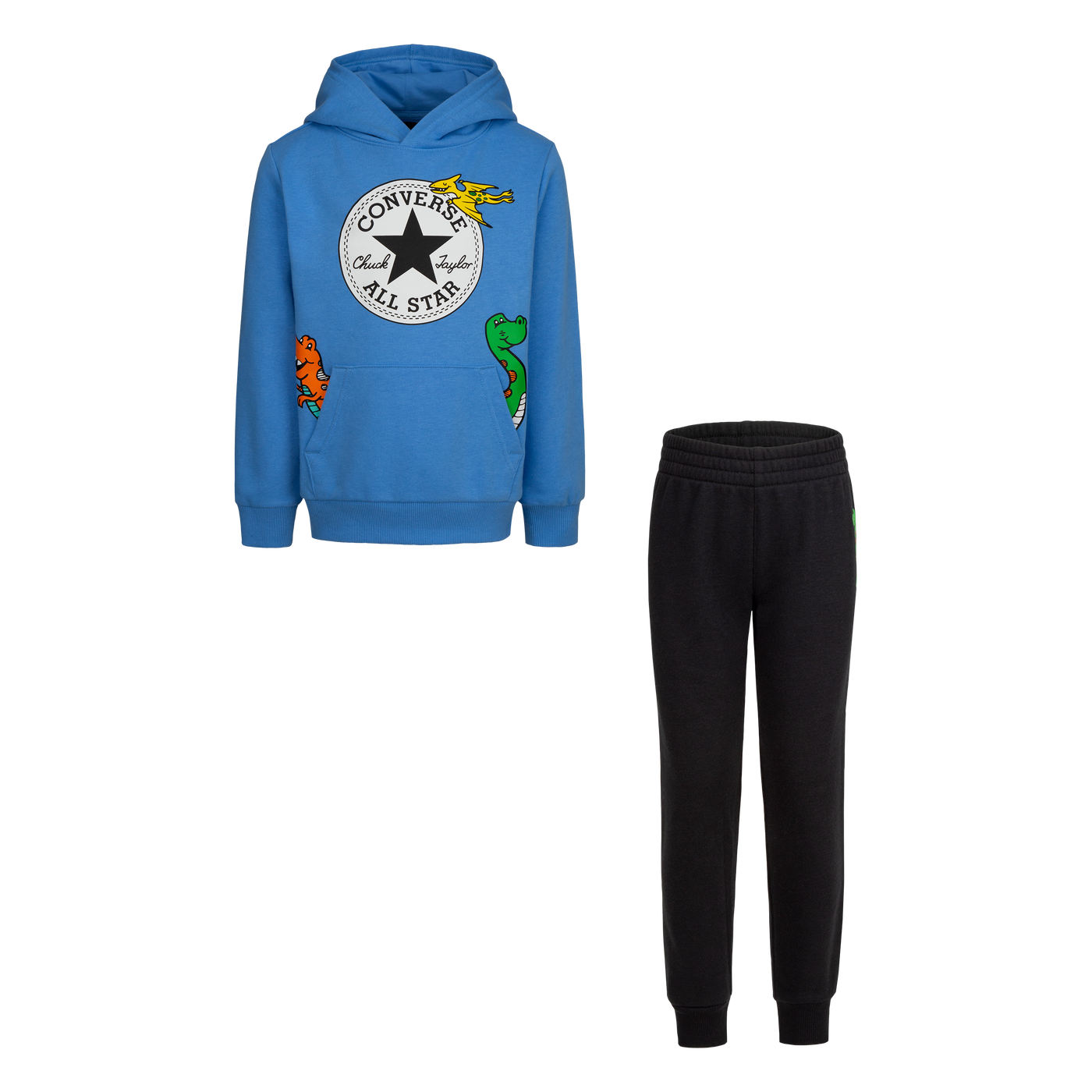 Converse Dino Chuck Patch  Hoodie and Joggers Set Joggers Set Converse   