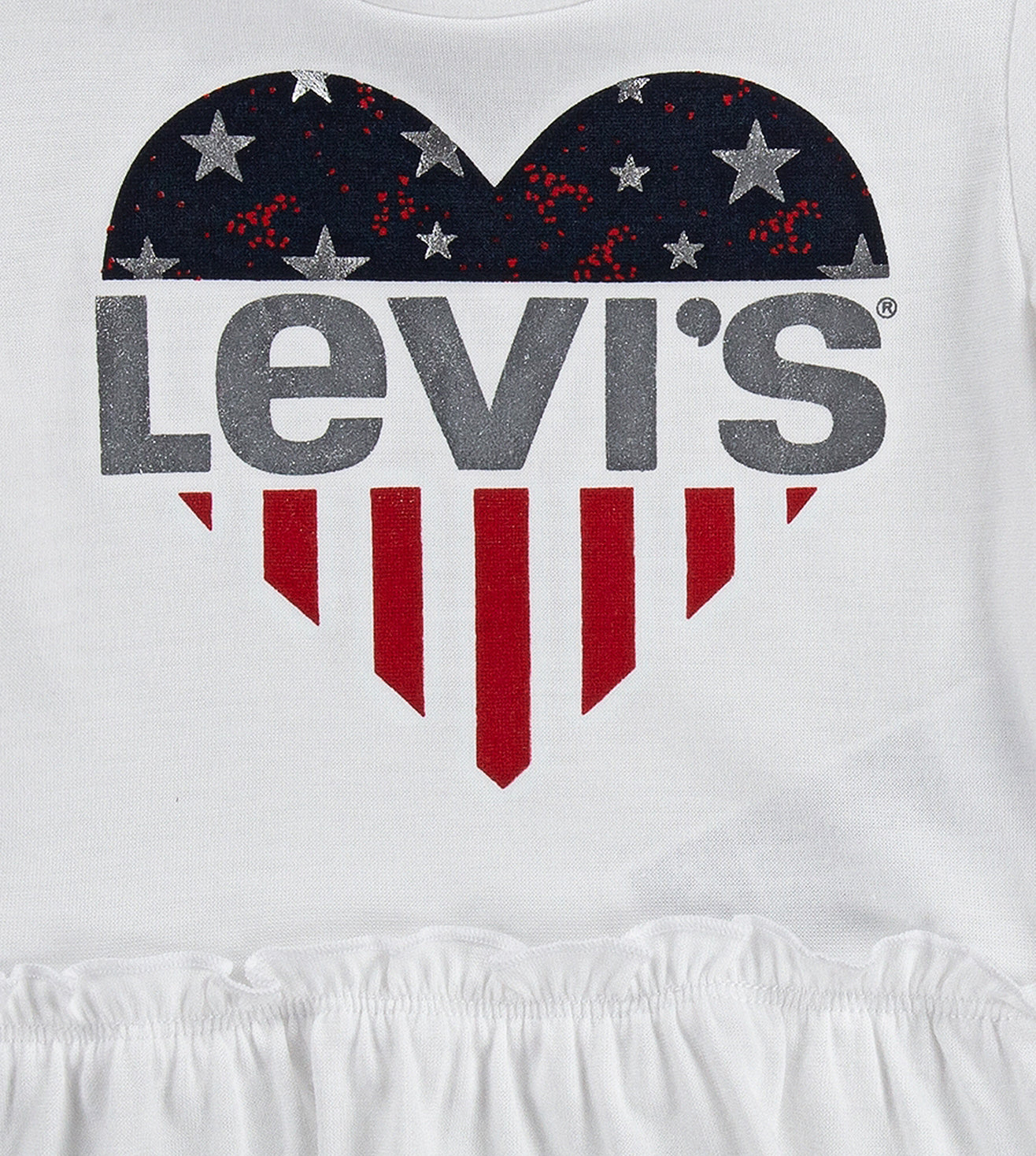 Levi's® Ruffled Tunic T-Shirt and Leggings 2-Piece Set Legging Set Levi's   