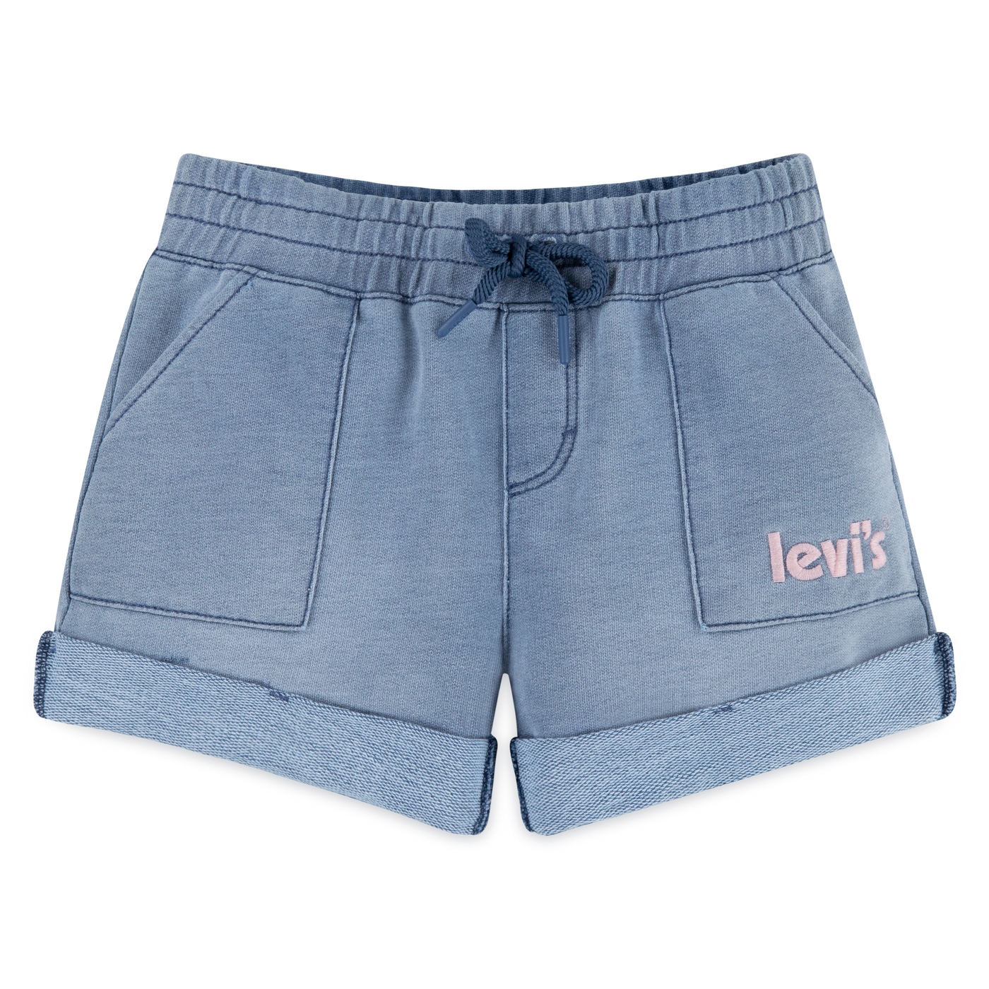 Levi's® Girls Knit Denim Shorts Shorts Levi's   