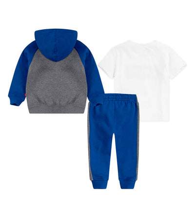 Levi's® Sportswear Logo T-Shirt, Zip Hoodie and Pants 3-Piece Set Joggers Set Levi's   