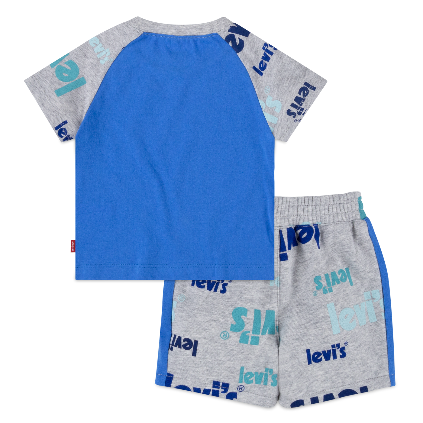 Levi's® Multi  Boys Printed Raglan Tee & Shorts Set Shorts Set Levi's   