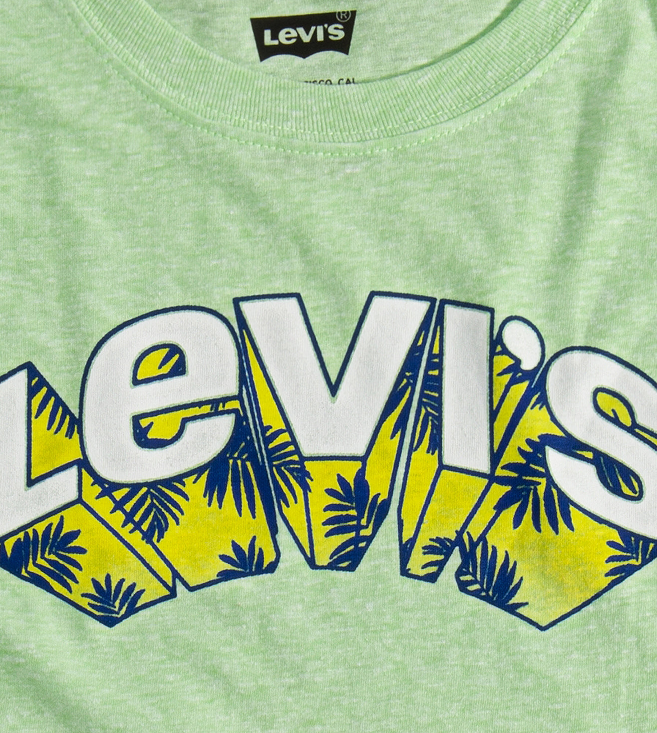 Levi's® Jersey Palm Tree Logo T-Shirt T Shirt Levi's   