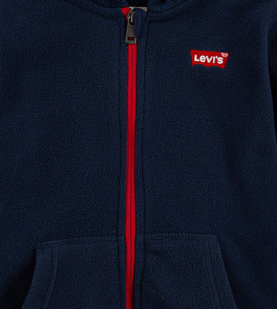 Levi's® Logo Patch Microfleece Full-Zip Hoodie Sweatshirt Levi's   