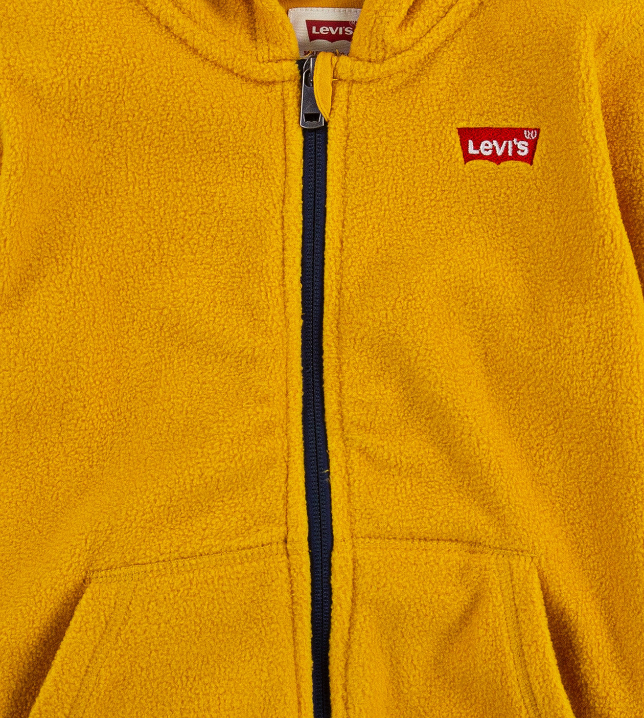 Levi's® Logo Patch Microfleece Full-Zip Hoodie Sweatshirt Levi's   