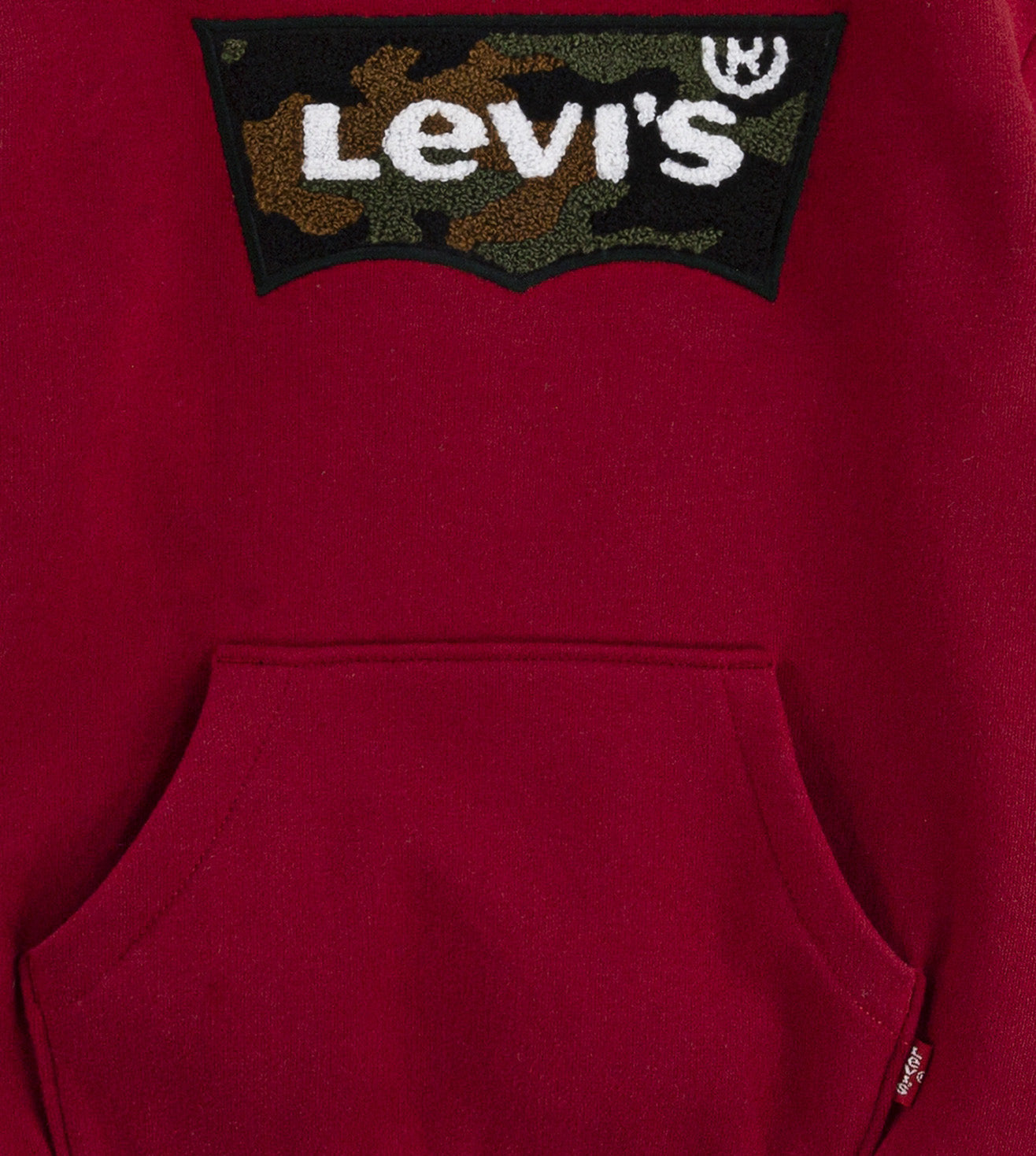Levi's® Chenille Batwing Logo Fleece Hoodie Sweatshirt Levi's   