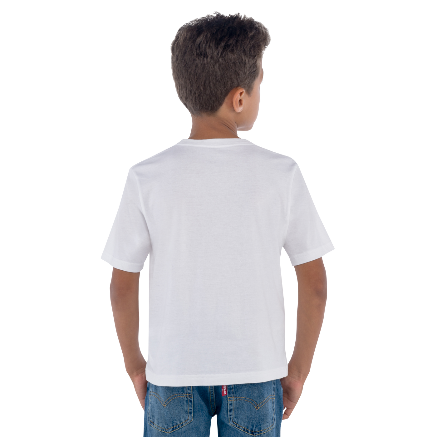 Levi's® White Big Boys Logo Tee Shirt T Shirt Levi's   