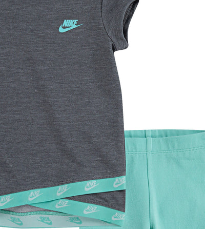 Nike Tunic T-Shirt and Leggings 2-Piece Set Legging Set Nike   