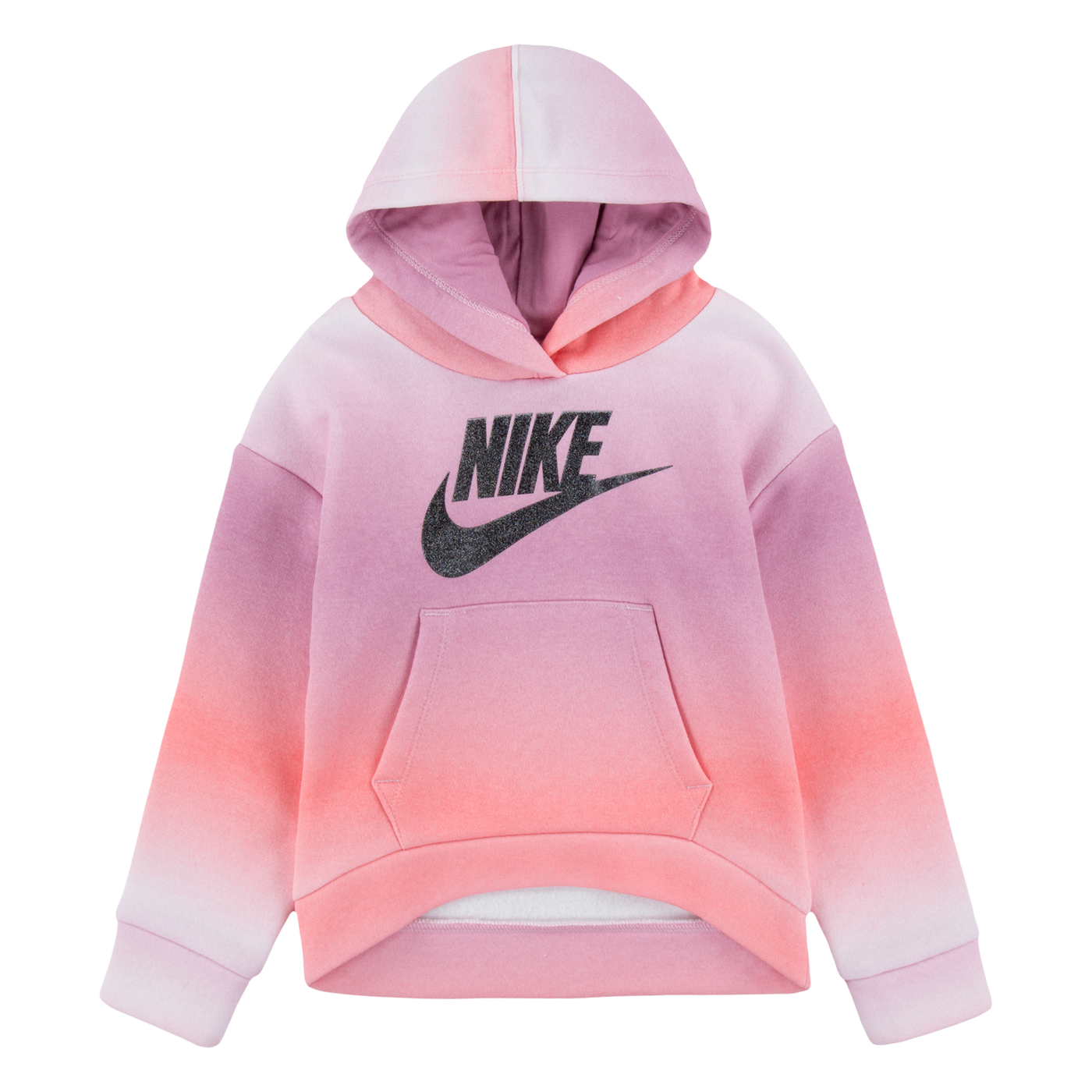 Nike Pink Club Printed Fleece Pullover Sweatshirt Nike   