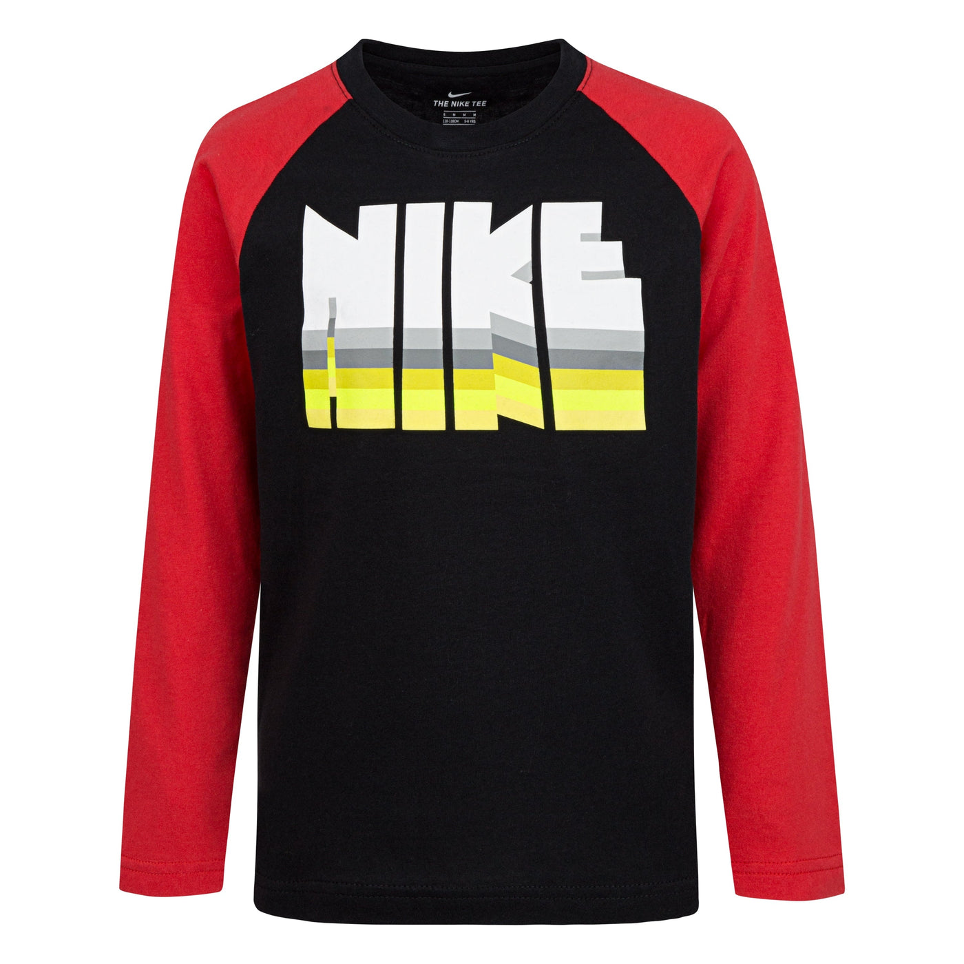 Nike Long Raglan Sleeve Jersey Logo T-Shirt T Shirt Nike   