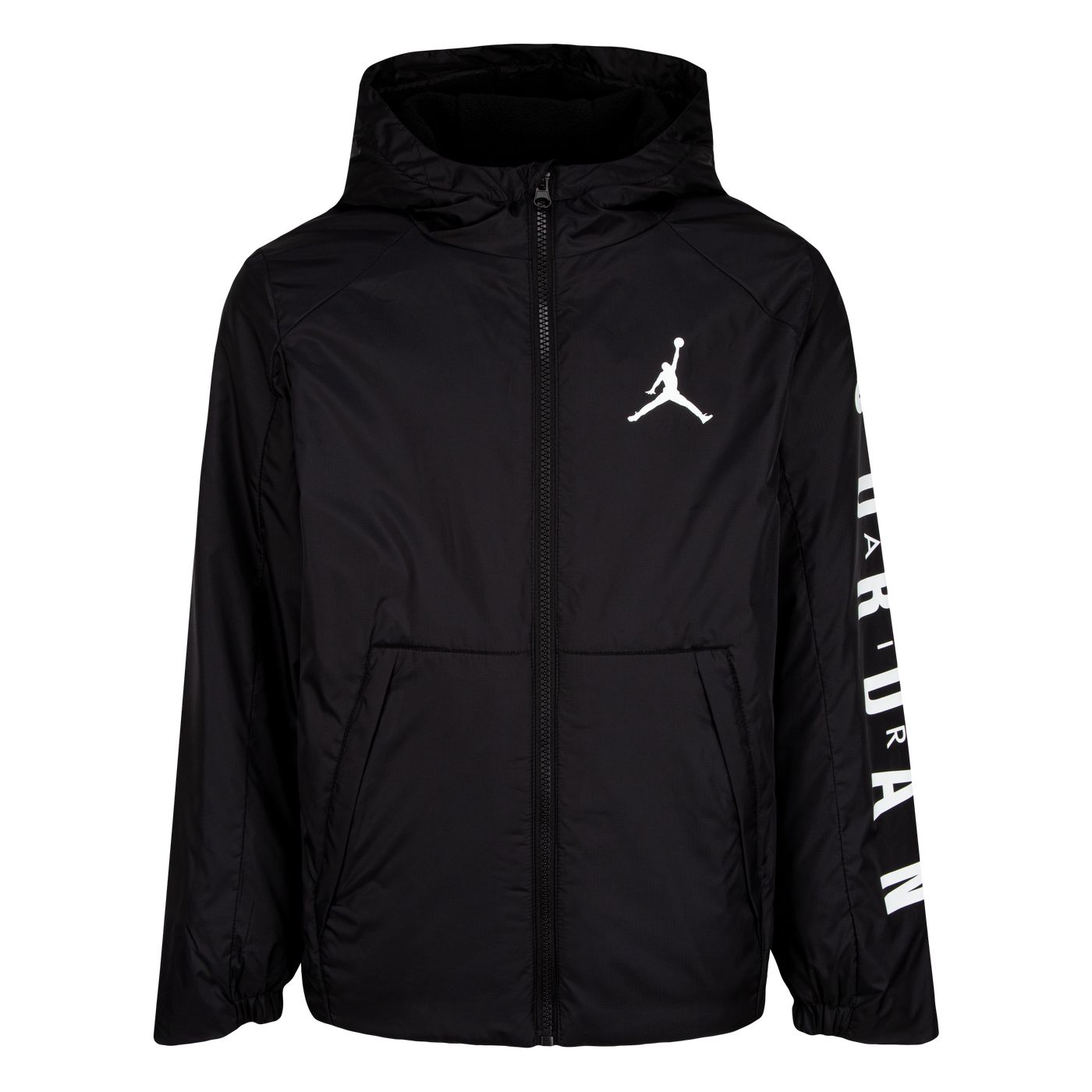 jordan black aj winterized therma hoodie Jacket Jordan   