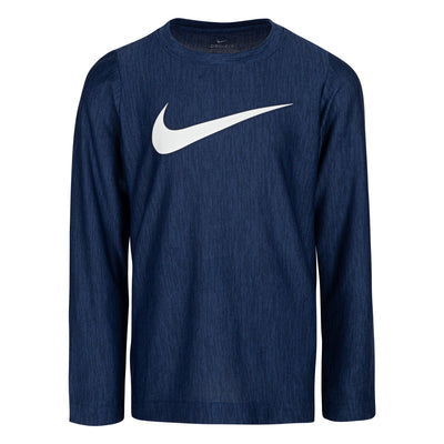 Nike Dri-FIT Long Sleeve Logo T-Shirt T Shirt Nike   