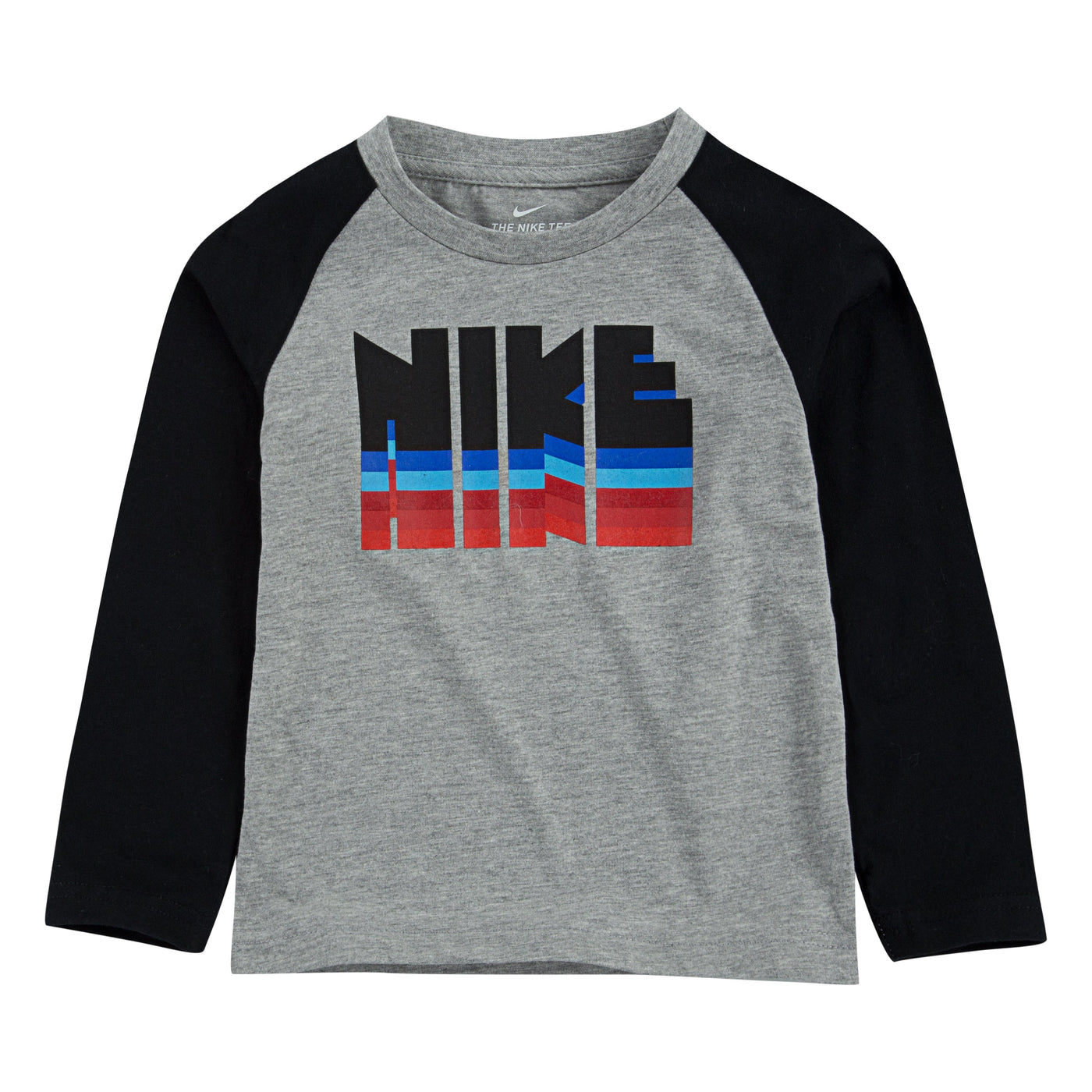 Nike Long Raglan Sleeve Jersey Logo T-Shirt T Shirt Nike   