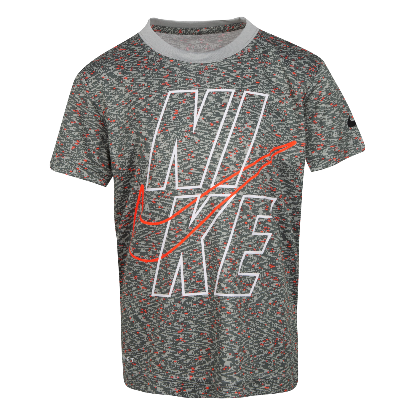 nike grey stacked dri-fit tee T Shirt Nike   