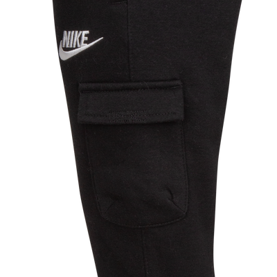 Nike Black Club Fleece Cargo Pants Joggers Nike   