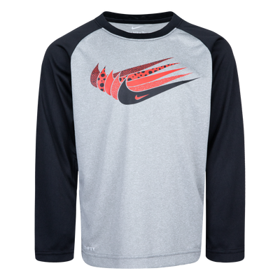 Nike Swoosh Repeat Long Sleeve Raglan Tee T Shirt Nike   